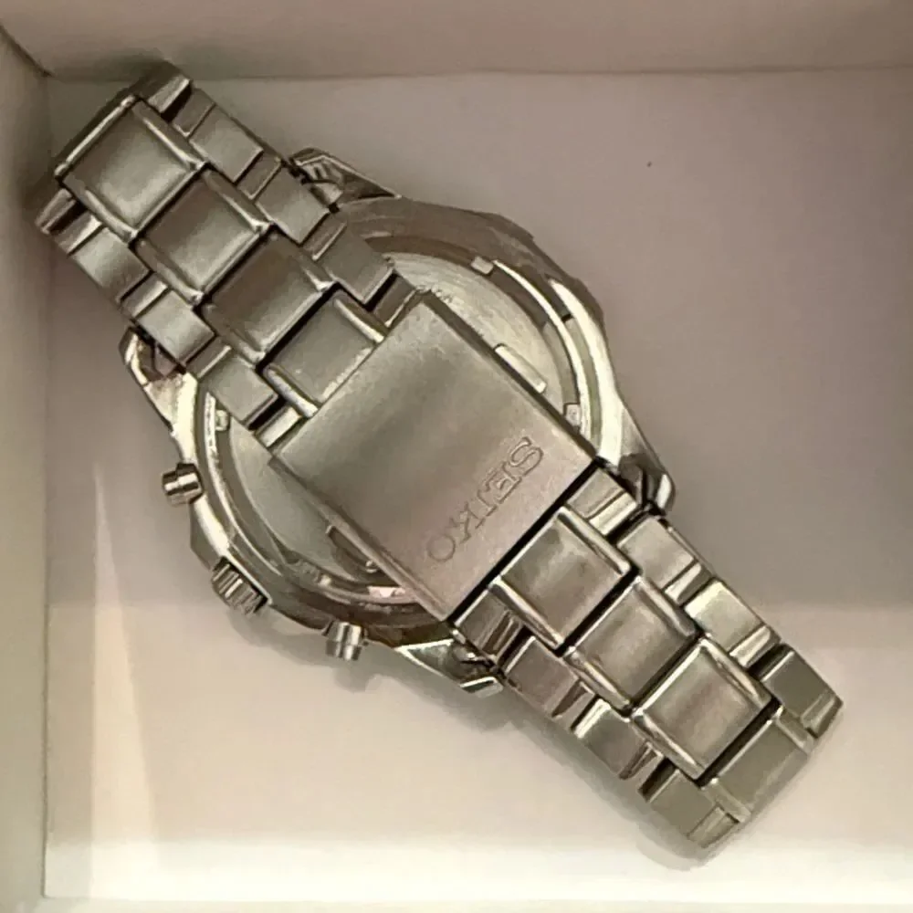 Seiko solar chronograph